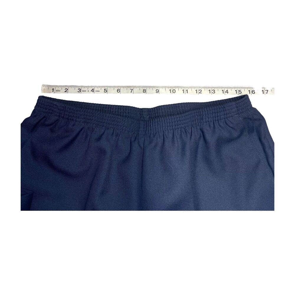 Alfred Dunner Wide Leg Pants Women's 12 Navy 100% Polyester Classic High-Rise - Picture 6 of 6